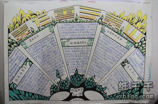 以责任为主题的手抄报