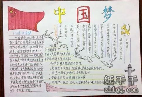 少年梦手抄报内容素材大全