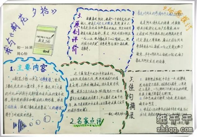 手抄报获奖一览表