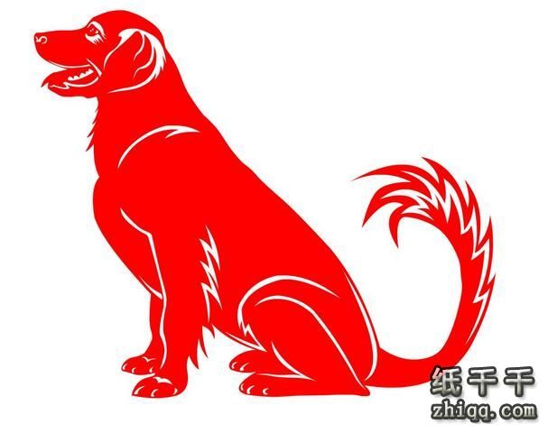 十二生肖剪纸